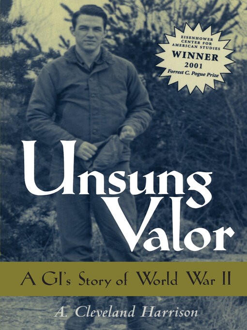 Title details for Unsung Valor by A. Cleveland Harrison - Available